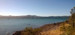Looking back toward Wellington City from West side of Peninsula