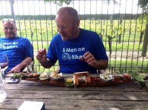 Where do I start? Paul is baffled by his Seafood Platter